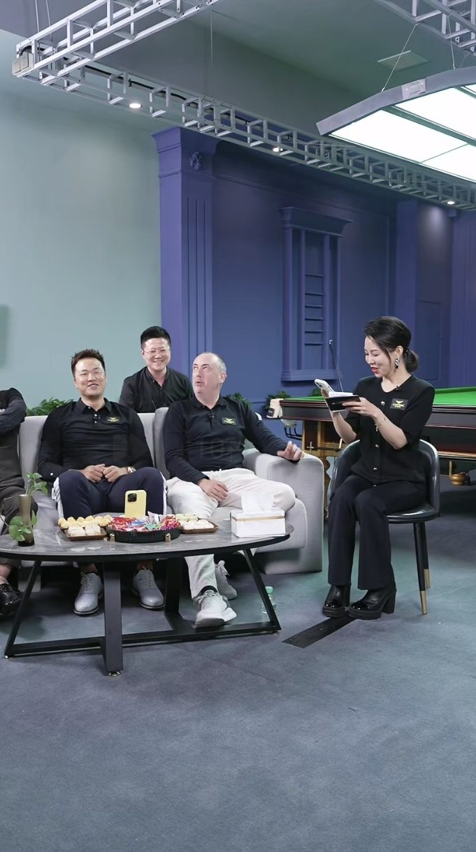 Meet the Masters interview lounge