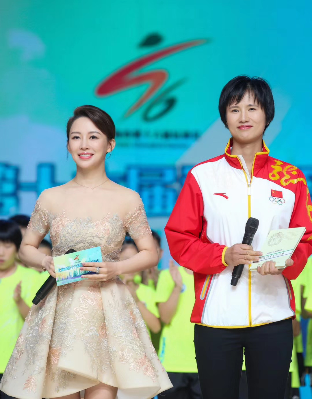 Pan Xiaoting cross-sports hosting proof
